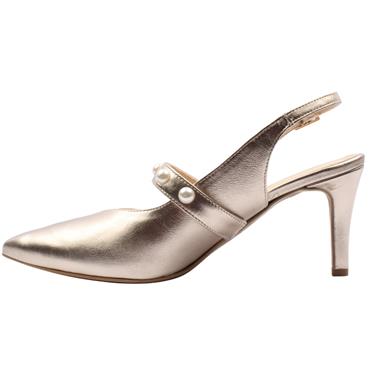 EMIS 8469 821 SLING BACK SHOE - GOLD